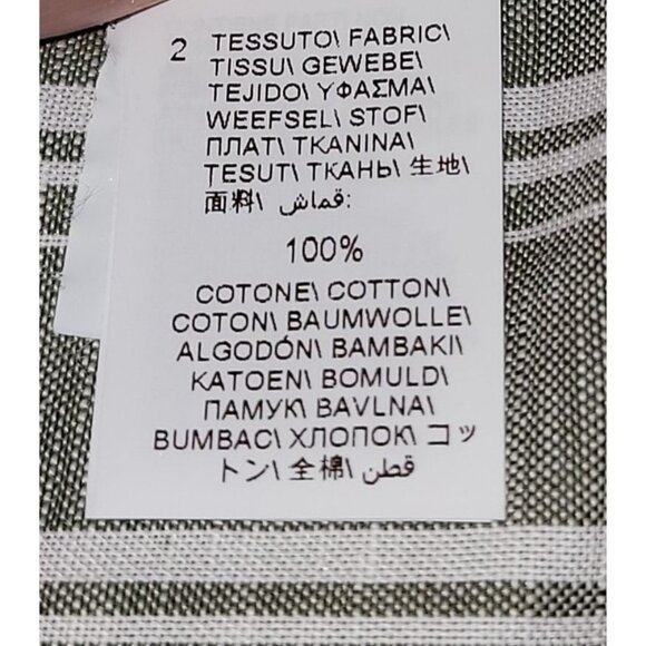 Brunello Cucinelli Men’s Linen Button-Down Shirt Gray White Stripe – Medium - Picture 7 of 11